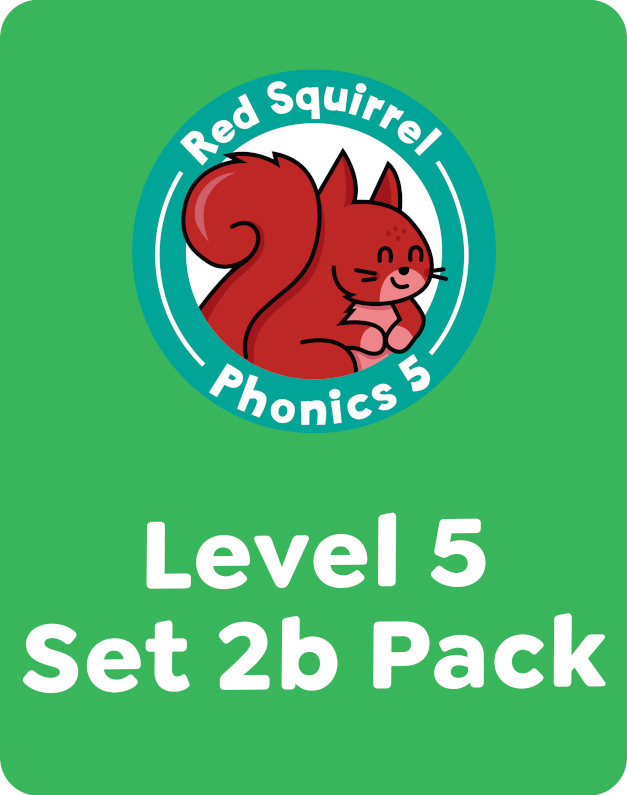 送料無料 通販  10 - Pack 2b Set 5 Level Phonics Squirrel Red Titles Raintree | 学習
